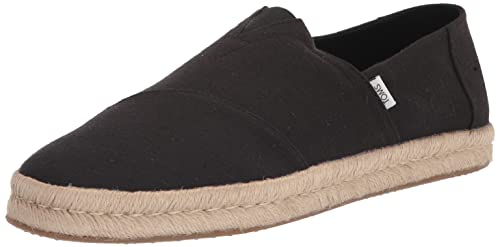 TOMS Herren Alp Rope 2.0 Flacher Slipper, Schwarz, 42 EU von TOMS