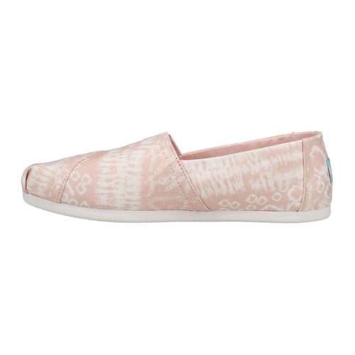 TOMS Damen Alpargata 3.0 Flacher Slipper, Cloudy Pink Patchwork Batik Print, 42.5 EU von TOMS