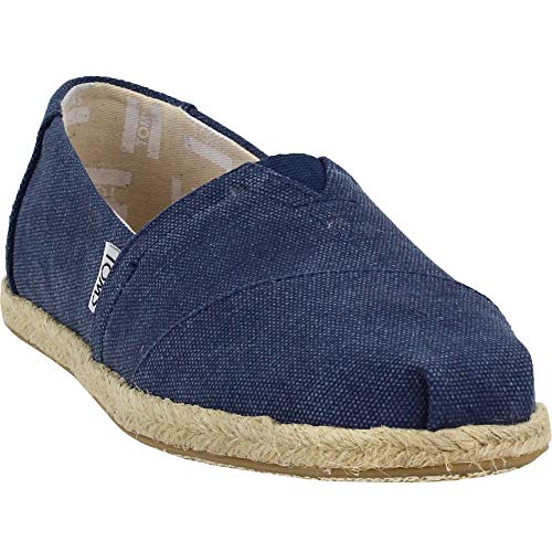 TOMS Damen Alpargata Classics Espadrilles, Blau (Navy Washed Canvas 410), 36.5 EU von TOMS