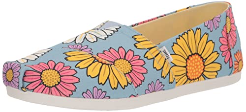 TOMS Damen Alpargata Cloudbound Flacher Slipper, Pastellblaue Gänseblümchen, 37 EU TOMS Damen Alpargata Cloudbound Flacher Slipper, Pastellblaue Gänseblümchen, 37 EU von TOMS