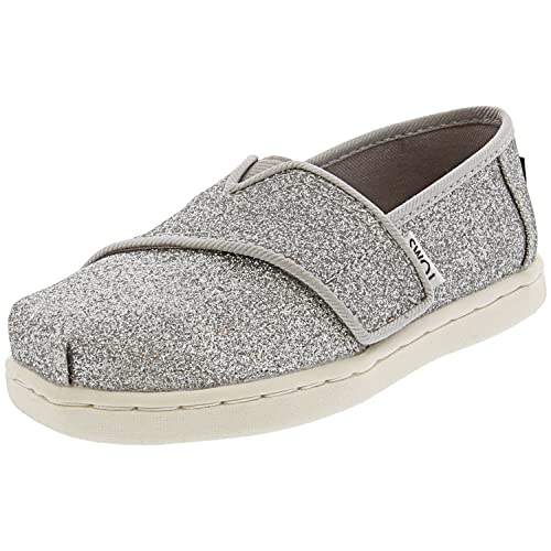 TOMS TINY ALPARGATA Espadrille Kunststoff Mädchen,SILBERFARBEN,22EU von TOMS