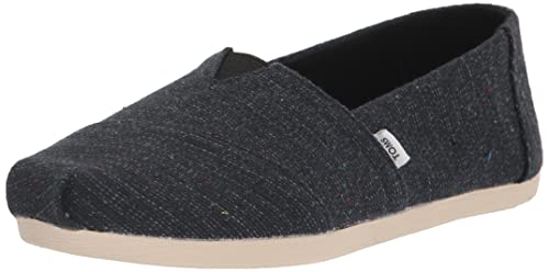 TOMS Damen Alpargata Flacher Slipper, Black Speckled, 35.5 EU von TOMS