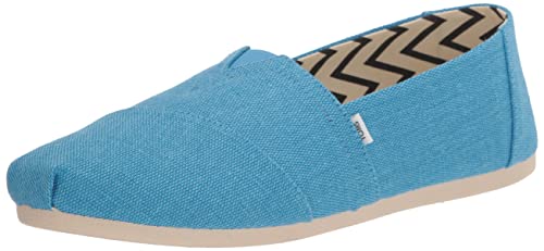 TOMS Damen Alpargata Flacher Slipper, Blau (Island Blue), 40 EU von TOMS
