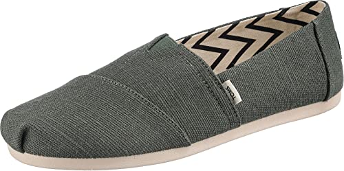 TOMS Damen Alpargata Heritage Canvas Flacher Slipper, Bonsai-Grün, 36 EU von TOMS