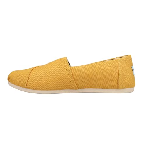 TOMS Damen Alpargata Flacher Slipper, Golden Yellow Heritage Canvas, 41 EU von TOMS