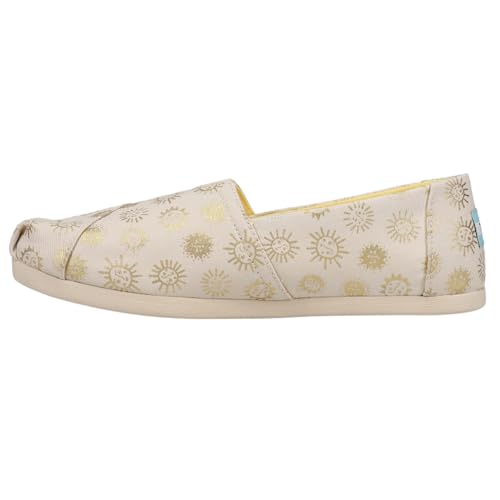 TOMS Damen Alpargata Flacher Slipper, Naturfolie, sonnige Tage, 39 EU von TOMS