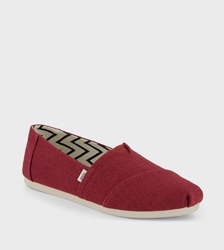 TOMS Damen Alpargata Flacher Slipper, Ruby Heritage Canvas, 40 EU von TOMS