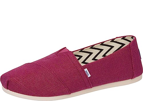 TOMS Damen Alpargata Flacher Slipper, Vintage Rose Heritage Leinwand, 35.5 EU von TOMS