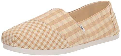 TOMS Damen Alpargata Print Flacher Slipper, Brown, 41 EU von TOMS