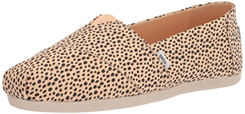 TOMS Damen Alpargata Print Flacher Slipper, Honigbeiger Mini-Gepard, 36.5 EU von TOMS
