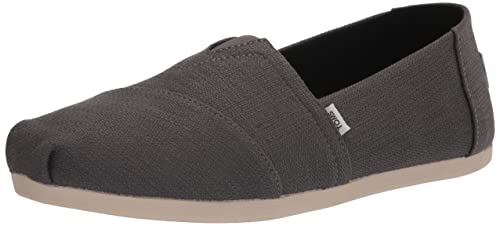 TOMS Damen Alpargata Refibra Tencel Flacher Slipper, Pavement Grey, 35.5 EU von TOMS