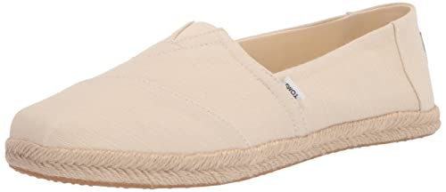 TOMS Damen Alpargata Rope Classic Flacher Slipper, Natural White, 39 EU von TOMS