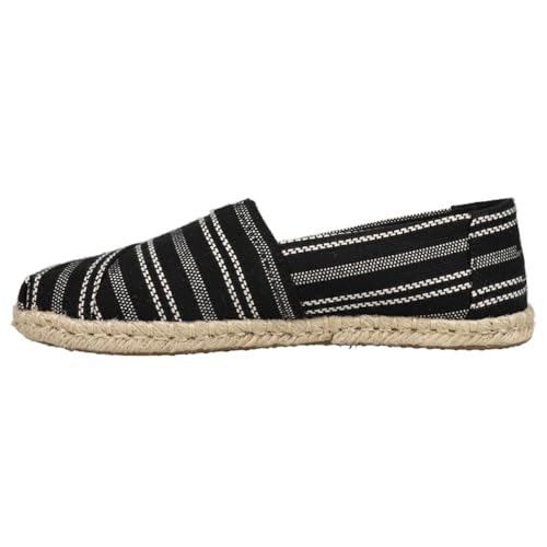 TOMS Damen Alpargata-Seil Flacher Slipper, Schwarz, 38 EU von TOMS