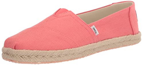 TOMS Damen Alpargata Seil Loafer flach, Pfirsich, 41 EU von TOMS