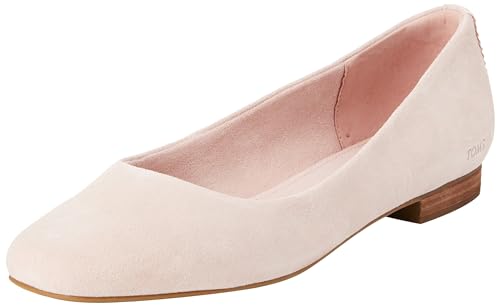 TOMS Damen Briella Ballerinas, Ballettrosa Wildleder, 38 EU von TOMS