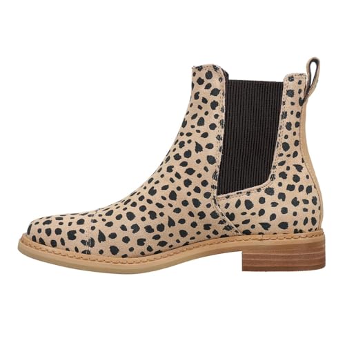 TOMS Damen Charli Wanderstiefel, Desert Tan Cheetah Suede, 41 EU von TOMS