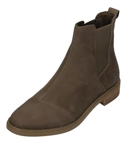 TOMS Damen Charlie Chelsea-Stiefel, Canteen Nubuck Leather, 41 EU von TOMS