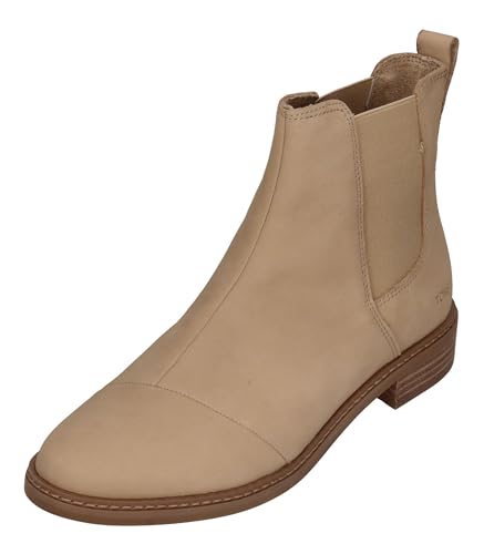 TOMS Damen Charlie Chelsea-Stiefel, Oatmeal Nubuck Leather, 35.5 EU von TOMS