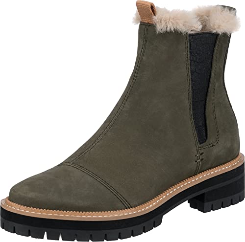 TOMS Damen Dakota Boot_Water Resistant Bootsschuh, Olivgrün, 38 EU von TOMS