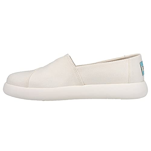 TOMS Damen Espadrille Mallow Sneaker, weiß, 38.5 EU von TOMS