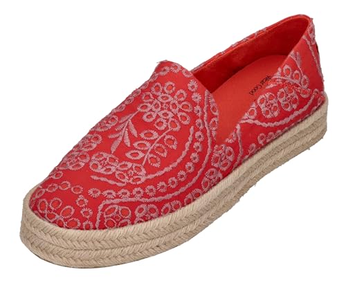 TOMS Damen Espadrilles - Carolina 10021871 - Flame Botanical Eyelet, Größe:42 EU von TOMS