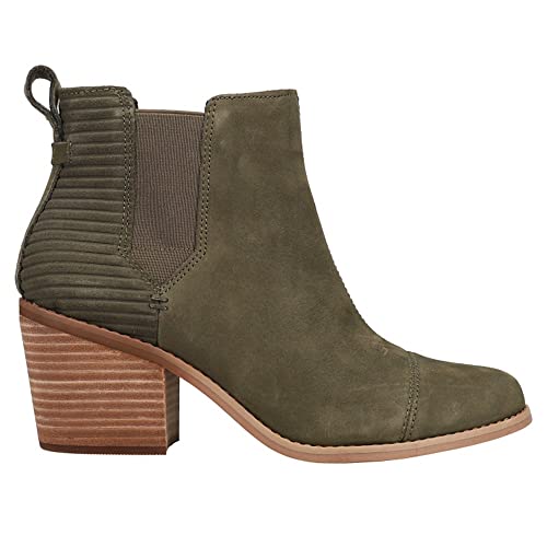 TOMS Damen Everly Stiefel, Olivgrün, 38 EU von TOMS