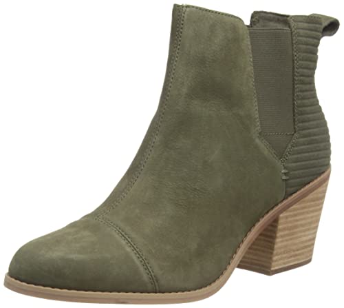 TOMS Damen Everly Stiefel, Olivgrün, 38 EU von TOMS