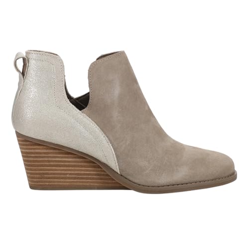 TOMS Damen Gwen Stiefelette, Dune Suede Metallic Suede, 35.5 EU von TOMS