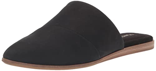 TOMS Damen Jade Flacher Slipper, Schwarzes Leder, 37 EU TOMS Damen Jade Flacher Slipper, Schwarzes Leder, 37 EU von TOMS