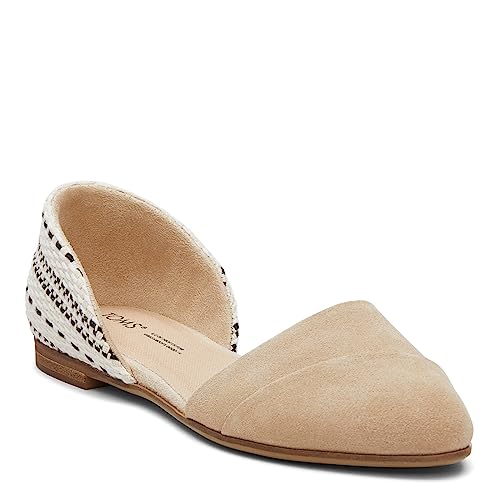 TOMS Damen Jutti Dorsay Ballerinas, Haferflocken, 43.5 EU von TOMS