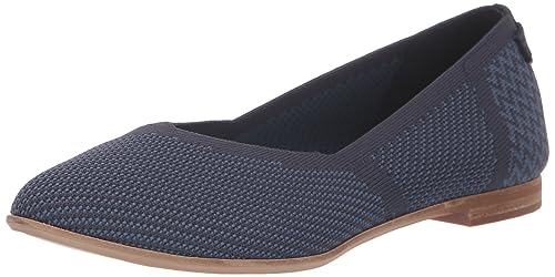 TOMS Damen Jutti Neat Ballerinas, Navy Repreve Knit, 36.5 EU von TOMS