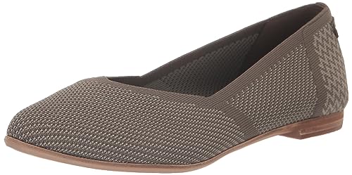 TOMS Damen Jutti Neat Ballerinas, Olive Night Repreve Knit, 36 EU von TOMS