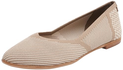 TOMS Damen Jutti Neat Flacher Slipper, Dune Repreve Engineered Knit, 43 EU von TOMS