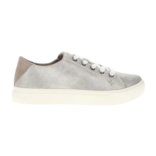 TOMS Damen Kameron Schnürschuh Sneaker, Champagne Metallic Suede Suede, 40 EU von TOMS