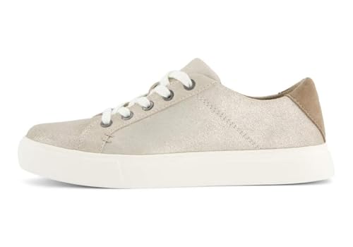 TOMS Damen Kameron Schnürsenkel Gymnastikschuh, Champagne Metallic Suede Suede, 37 EU von TOMS