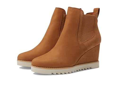 TOMS Damen Maddie Mode-Stiefel, Hellbraunes Wildleder, 37.5 EU von TOMS
