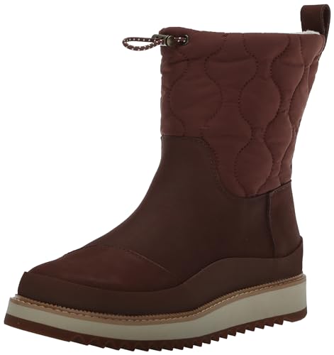 TOMS Damen Makenna Schneestiefel, Kastanienleder und geriffelt, 37 EU TOMS Damen Makenna Schneestiefel, Kastanienleder und geriffelt, 37 EU von TOMS