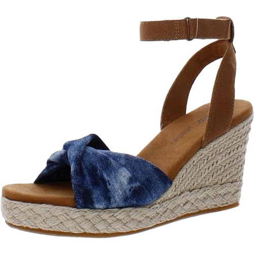 TOMS Damen Marisela Keilsandale, Navy, 35.5 EU von TOMS