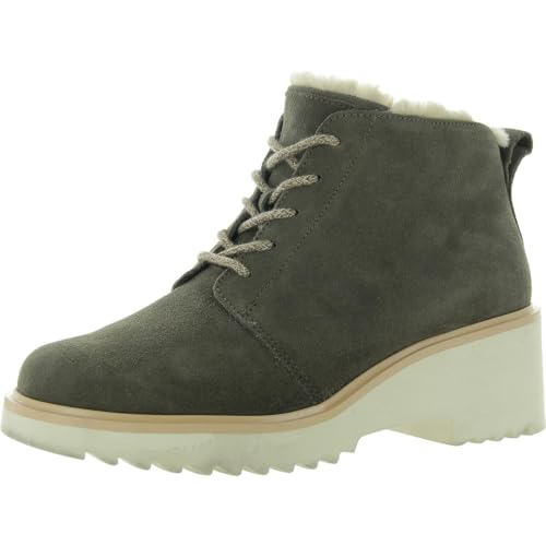 TOMS Damen Maude Schnürschuh Mode-Stiefel, Canteen Suede, 36.5 EU von TOMS