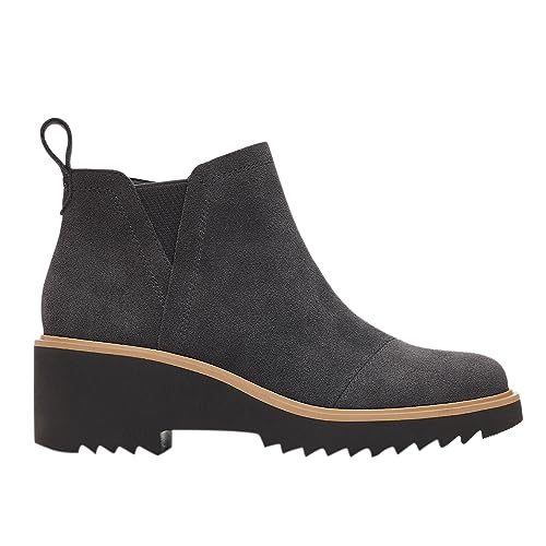 TOMS Damen Maude Stiefelette, Forged Iron Suede, 38 EU von TOMS