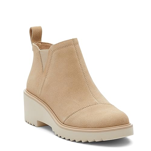 TOMS Damen Maude Stiefelette, Oat Suede, 37.5 EU von TOMS