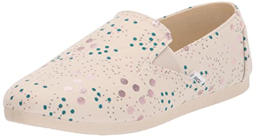 TOMS Damen Redondo Bedruckte Loafer, flach, Birke Super Bloom Dot Print, 36.5 EU von TOMS