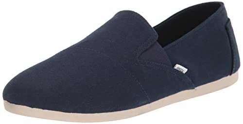 TOMS Damen Redondo Flacher Slipper, Marineblaue Leinwand, 41 EU von TOMS