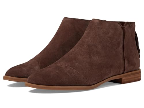 TOMS Damen Rylie Stiefelette, Oak Brown Suede, 37.5 EU von TOMS