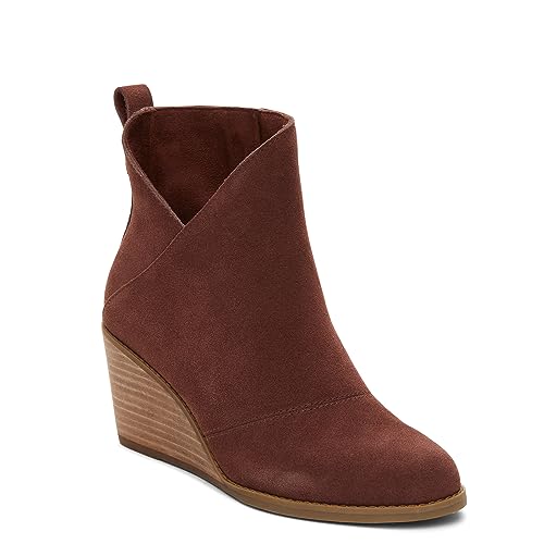 TOMS Damen Sutton Stiefelette, Chesnut Suede, 38 EU von TOMS