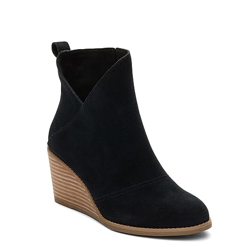 TOMS 10020247 Sutton - Damen Schuhe Stiefeletten - Black, Größe:37 EU von TOMS