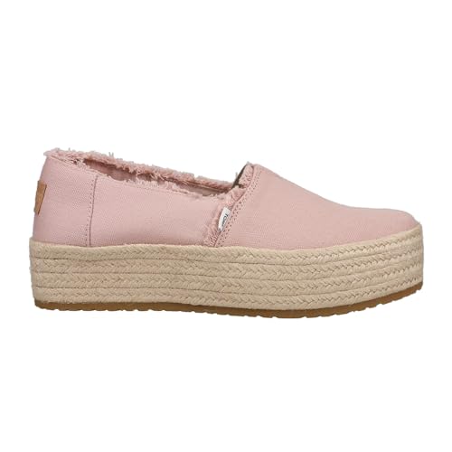 TOMS Damen Valencia Flacher Slipper, Ballet Pink Canvas, 37 EU von TOMS