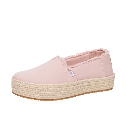 TOMS Damen Valencia Flacher Slipper, Ballet Pink Canvas, 37 EU von TOMS