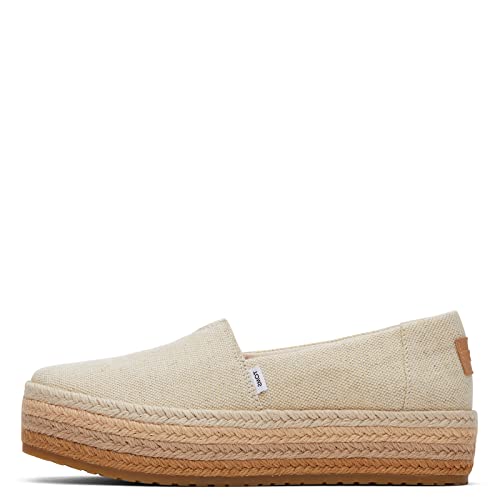 TOMS Damen Valencia Schuhe, Natural, US 9 von TOMS