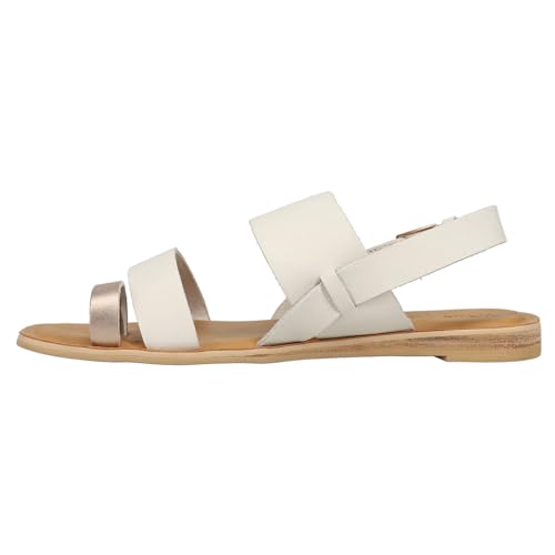 TOMS Damen Women Freya Sandalen, Off White/Rose Gold, 40 EU von TOMS